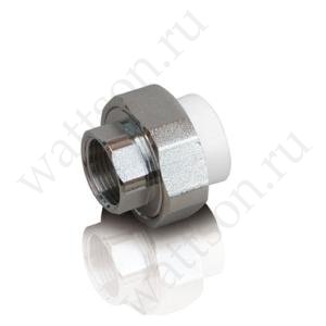 Муфтаразъем.«Американка»свн.р.PPR(W)-32х1"